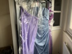 3 X VARIOUS BRAND NEW HIGH END PROM DRESSES IN VARIOUS STYLES AND SIZES (769/15)