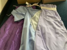 3 X VARIOUS BRAND NEW HIGH END PROM DRESSES IN VARIOUS STYLES AND SIZES (779/15)