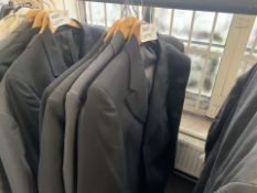 5 X BRAND NEW WEDDING SUIT JACKETS IN VARIOUS STYLES AND SIZES (392/15)