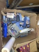 80 PIECE MIXED DIY LOT INCLUDING ELEPHANT MOP ACCESSORIES, WALLPAPER, LINT ROLLERS ETC (120/15)