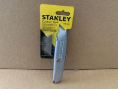 12 X BRAND NEW CLASSIC 99 STANLEY KNIVES WITH BLADE REPLACEMENTS (1290/15)