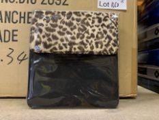 40 X BRAND NEW LEOPARD PRINT BAGS (1668/15)