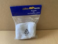 73 X BRAND NEW MVP SUPERLINE BONNETS FOR CAR POLISHER (1572/15)