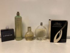 5 X PERFUMES/AFTERSHAVES 90-100% FULL INCLUDING CALVIN KLEIN, AGENT PROVOCATEUR, PAUL SMITH ETC (