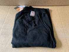 14 X BRAND NEW BLACK XCELCIUS FIRE RESISTANT LONG PANTS SIZE LARGE (1571/15)