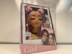 6 X NEW PACKAGED WHO'S THAT GIRL DOLL FACE DOLL PLAY SETS (700/15)