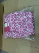 (NO VAT) 24 X BRAND NEW PINK LEOPARD PRINT DRESSES AGE 15 (1440/15)