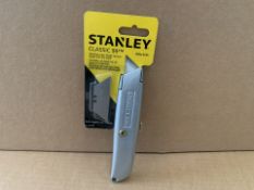 12 X BRAND NEW CLASSIC 99 STANLEY KNIVES WITH BLADE REPLACEMENTS (1292/15)