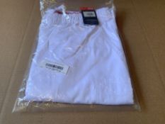 15 X BRAND NEW DICKIES MEDICAL WHITE MEDICAL UNIFORM TROUSERS SIZE L (36/15)