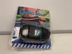 30 X NEW PACKAGED 'THE MICRO BELTS' THE HANDY CARRY-BELT CAN BE EXPANDED TO HOLD ANY SIZE