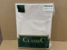 13 X BRAND NEW CLASSIC COLLECTION KING LUXURY PLEATED JACQUARD VALANCE (280/15)