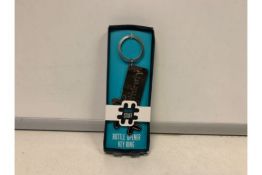 216 X NEW PACKAGED HASTTAG STUFF BOTTLE OPENER KEY RINGS (965/15)