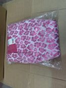 (NO VAT) 24 X BRAND NEW PINK LEOPARD PRINT DRESSES AGE 15 (1441/15)