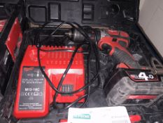 Milwaukee Cordless Combi Drill Brushed M18BPDN-402C 18V 1 x 4.0Ah Li-Ion M18 BPDN-402C. COMES WITH 1