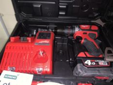 Milwaukee Cordless Combi Drill Brushed M18BPDN-402C 18V 1 x 4.0Ah Li-Ion M18 BPDN-402C. COMES WITH