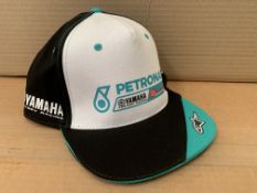 20 X BRAND NEW OFFICIAL BLACK AND GREEN YAMAHA PETRONAS CAPS