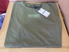 21 X BRAND NEW RISK COUTURE GREEN T SHIRTS SIZE SMALL
