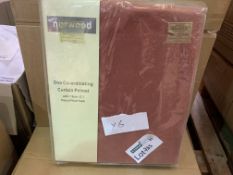 6 XBRAND NEW NORWOOD CURTAIN PELMET 584CM