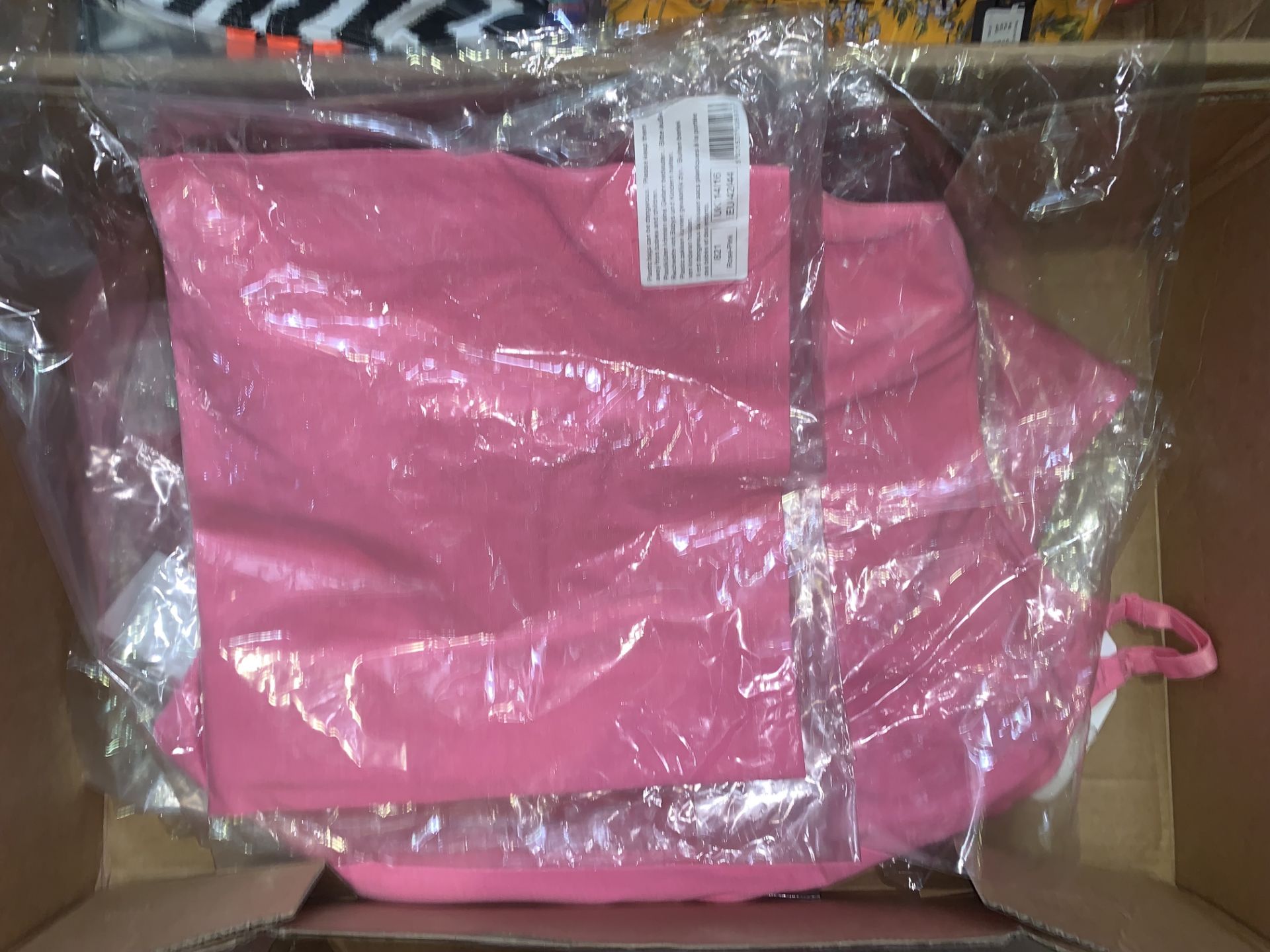 7 X BRAND NEW INDIVIDUALLY PACKAGED EMMA JANE MATRERNITY ROSE PINK TOPS SIZE 14/16