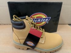 2 X BRAND NEW DICKIES DONEGAL BOOTS HONEY SIZES 4 AND 6