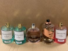 5 X AFTRESHAVE/PERFUMES 80-100% FULL INCLUDING KATE SPADE, SJP ETC