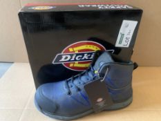 5 X BRAND NEW DICKIES LIBERTY BOOTS GREY/BLUE SIZE 8