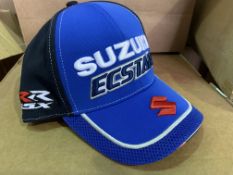 20 X BRAND NEW OFFICIAL BLUE SUZUKI ECSTAR CAPS