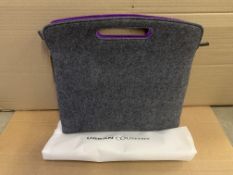 10 X BRAND NEW URBAN COUNTRY PURPLE PIERCED HANDLE BAG WITH IPAD POCKET RRP £38 EACH