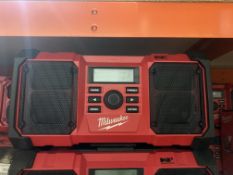 Milwaukee M18 DAB Jobsite Radio JSRDAB-0. Note: Unchecked item