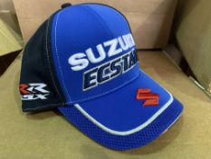20 X BRAND NEW OFFICIAL BLUE SUZUKI ECSTAR CAPS