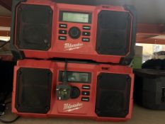 Milwaukee M18 DAB Jobsite Radio JSRDAB-0. Note: Unchecked item