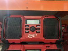 Milwaukee M18 DAB Jobsite Radio JSRDAB-0. Note: Unchecked item