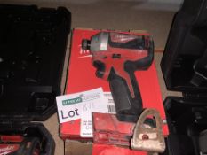 Milwaukee Cordless Impact Driver Brushless M18 CBLID-0 18V Li-Ion Bare Unit. UNCHECKED ITEM