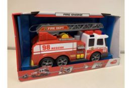 6 X NEW BOXED DICKIE TOYS LARGE FIRE ENGINE VEHICLES