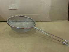 168 X BRAND NEW 10CM STRAINERS