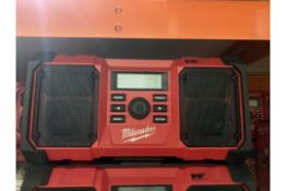 Milwaukee M18 DAB Jobsite Radio JSRDAB-0. Note: Unchecked item