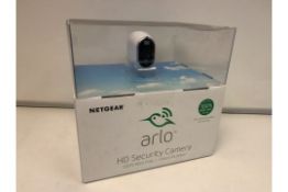 ARLO NETGEAR HD SECURITY CAMERA 100% WIRE FREE INDOOR AND OUTDOOR