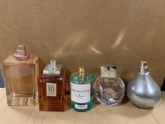 5 X AFTRESHAVE/PERFUMES 80-100% FULL INCLUDING KATE SPADE, IU ETC