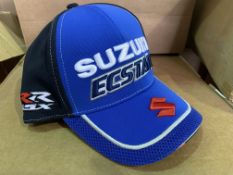 20 X BRAND NEW OFFICIAL BLUE SUZUKI ECSTAR CAPS