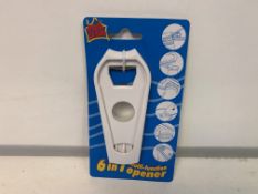 96 X BRAND NEW 6 IN 1 MULTI FUNCTION OPENERS