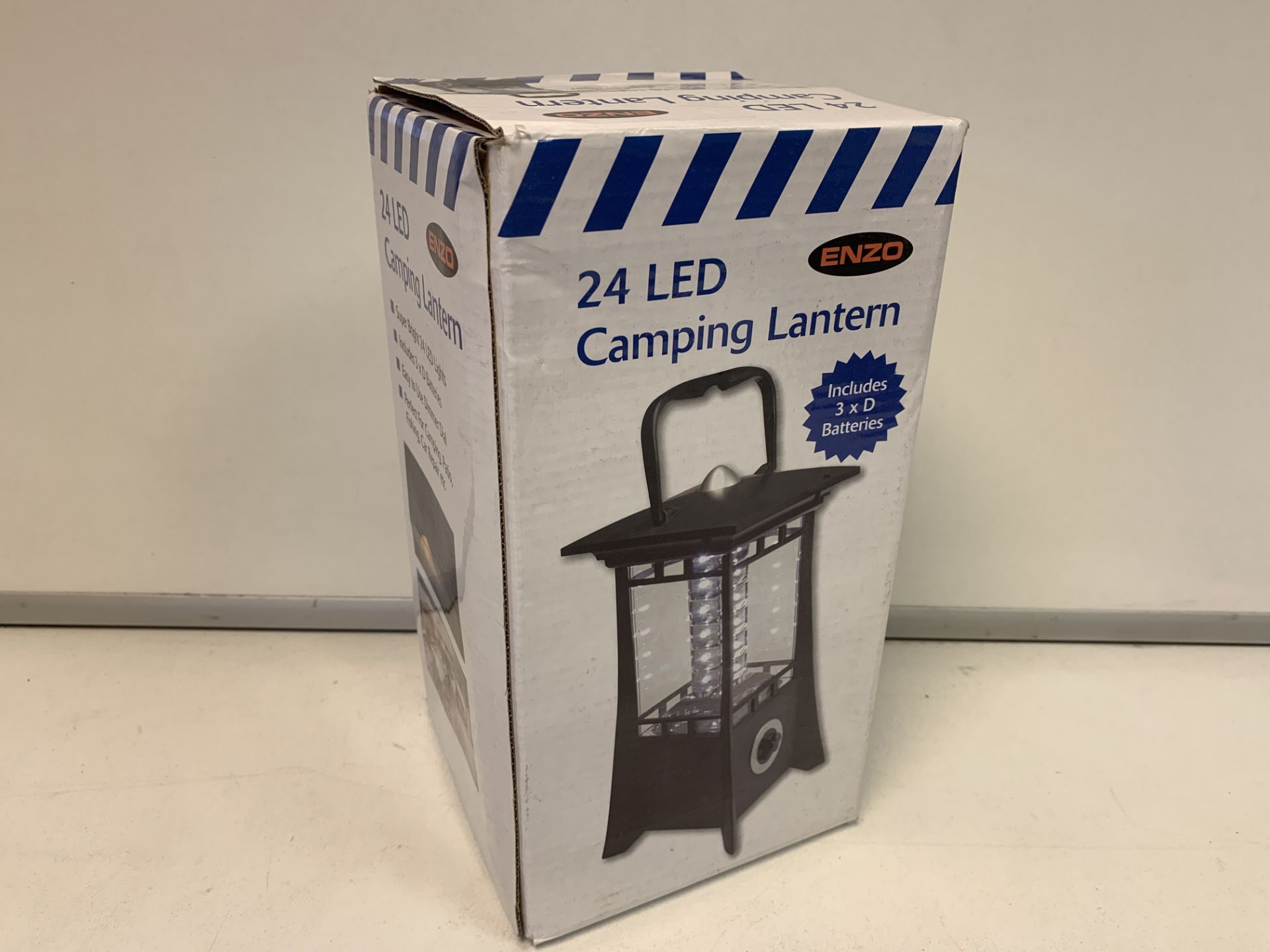 12 X NEW ENZO 24 LED CAMPING LANTERNS. SUPER BRIGHT. EASY TO USE DIMMER DIAL. PERFECT FOR CAMPING,