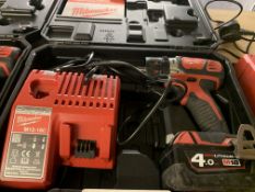 Milwaukee Cordless Combi Drill Brushed M18BPDN-402C 18V 1 x 4.0Ah Li-Ion M18 BPDN-402C. COMES WITH 1