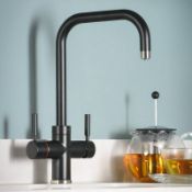 (SUP6) New ABODE PRONTEAU PROSTYLE 3 IN 1 MONOBLOC TAP MATT BLACK. RRP £829.00. including boiler.