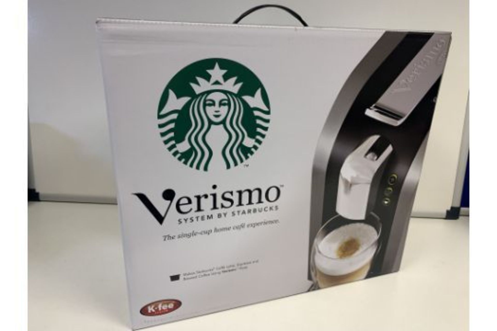 BRAND NEW VERISMO STARBUCKS COFFEE MACHINE  ( RETURNS ) (1323/30)