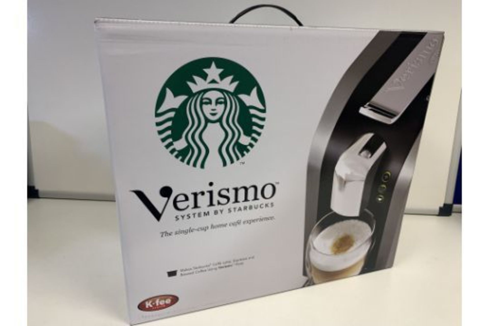 BRAND NEW VERISMO STARBUCKS COFFEE MACHINE  ( RETURNS ) (215/30)