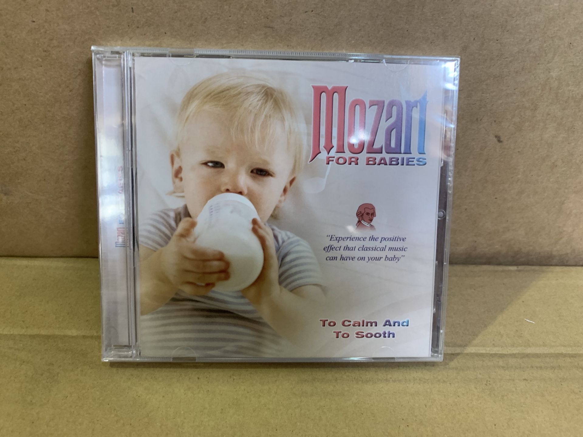 1200 X BRAND NEW MOZART FOR BABIES CD