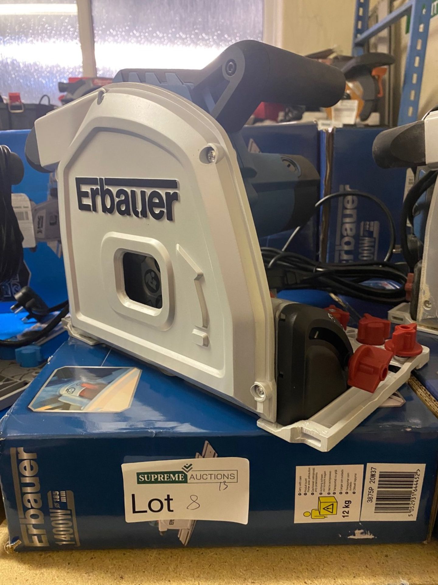 ERBAUER ERB690CSW 185MM ELECTRIC PLUNGE SAW 240V COMES WITH BOX (UNCHECKED)