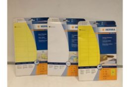30 X BRAND ASSORTED PACKS OF AVERY AND HERMA LABELS RRP £19.99 EACH