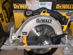 DEWALT DCS391 165MM 18V LI-ION XR CORDLESS CIRCULAR SAW COMES WITH BOX (UNCHECKED)