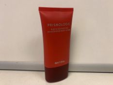 40 X BRAND NEW PRISMOLOGIE 40ML RUBY AND CEDARWOOD INVIGORATING BODY SCRUB RRP £14.95 EACH